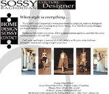 Web design for Sossy Baghdoian / Sossy Originals / Sossy's Bridal