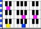 Solo Screen: 3 Row Piano